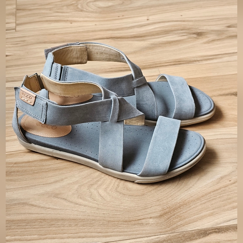 Ecco Women's Sandals in Light Blue